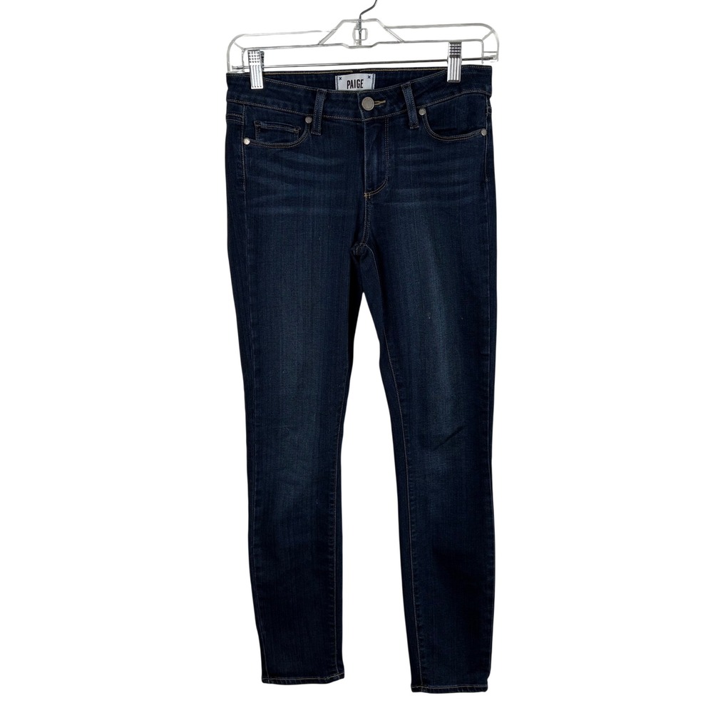 PAIGE Verdugo Ankle Jeans Women's 27 Dark Wash‎ Slim Fit Stretch Denim